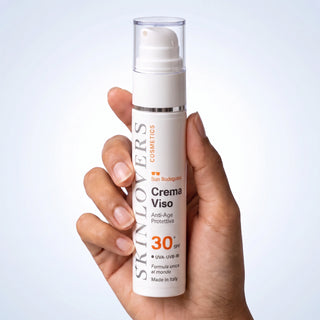 Crema Viso Solare Anti-Age (SPF 30,50)